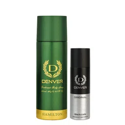 Denver Set Of Hamilton & Blackcode Nano Deodorant Spray For Men - 250ml-picture-18