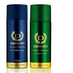 DENVER Hamilton & Pride Deo - 200ML Each (Combo Pack of 2) | Long Lasting Body Spray for Men-picture-28