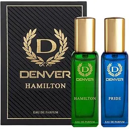 DENVER Hamilton & Pride EDP Perfume Gift Set For Men - 20 ML Each, Pack of 1-picture-10