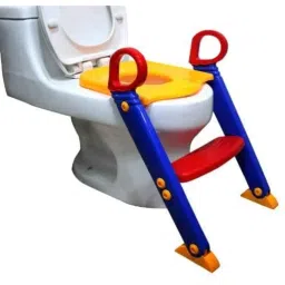 DeoDap 3 in 1 Plastic Toilet Seat with Step Stool Ladder, 0344-picture-47