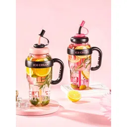 DeoDap Multicoloured Single Plastic Water Bottle-picture-15