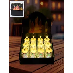 DeoDap Transparent 12 Pieces Tea Light Candle-picture-15