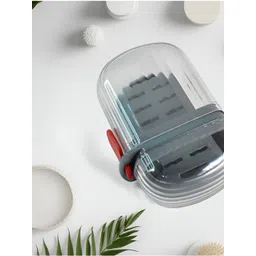DeoDap Transparent Solid Plastic Soap Dish image 4