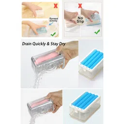 DeoDap White & Blue Soap Dish-picture-23