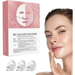 deoxys Bio Collagen Face Mask Korean Face Mask (Pack Of 1)Face Shaping Mask-picture-23