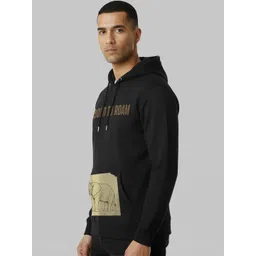 DEPLOYED Men Printed Hooded Sweatshirt image 3
