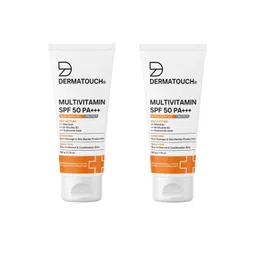 Dermatouch Set Of 2 Multivitamin SPF 50 PA+++ Sunscreen Gel - 50 g Each-picture-30