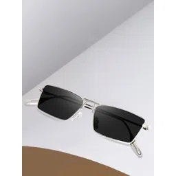 Dervin Unisex Rectangle Sunglasses with UV Protected Lens-picture-39