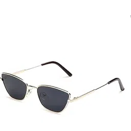 dervin UV Protected Cat Eye Retro Sunglasses for Women, Metal Frame Shades for Women (Small Size)-picture-35