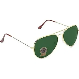 dervin UV Protected Unisex Adult Aviator Sunglasses (Medium, Glass Lens)-picture-49