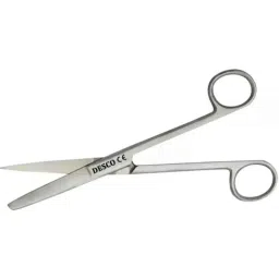 Desco 10 inch Stainless Steel Straight Blunt Sharp Dressing Scissor, SISS 279-picture-48