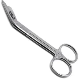 Desco 8 inch Stainless Steel Curved And Angled Dissecting Scissor, SISS 102-picture-25