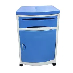 DESCO Blue ABS Plastic Bedside Locker BLOC 401B-picture-11