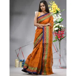 DESH BIDESH Woven Design Pure Cotton Saree-picture-24
