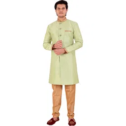 Desi Butik DBMS1027-M Solid Sherwani-picture-12