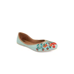 DESI COLOUR Women Embroidered Ballerinas-picture-32
