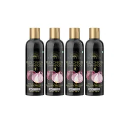 Desi Crew Set Of 4 DandruffControl Red Onion Shampoo - 100 ml Each-picture-38