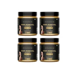Desi Crew Set Of 4 Hair Removal Powder For De-Tan Skin - 100 g Each-picture-26