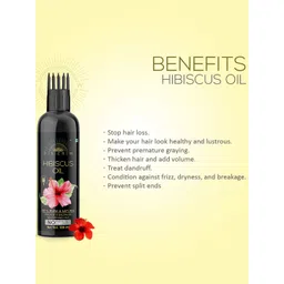 Desi Crew Set Of 4 Hibiscus Oil For Hair Growth - 100 ml Each image 3