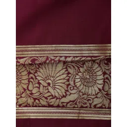 Desi Fusion Woven Design Zari Banarasi Saree image 2