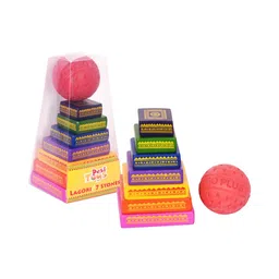 desi toys Desi Toys' Lagori Game set for Kids /Seven Stones / Pithu / Sitoliya-picture-22