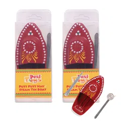 Desi Toys Putt Putt Nav Steam Boat Pack Of 2 - Red-picture-26