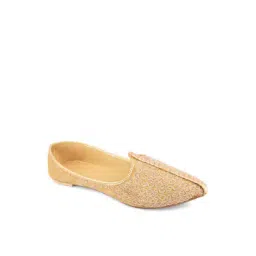 desicolour Men Embroidered Slip-On Juttis with Round Toes-picture-12