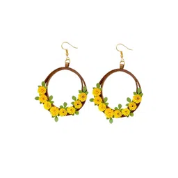 designers collection Adornity Women Gold Earrings-picture-23