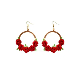 designers collection Adornity Women White Earrings-picture-11