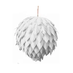 Designers Collection White Wood Ceiling Lamp-picture-39