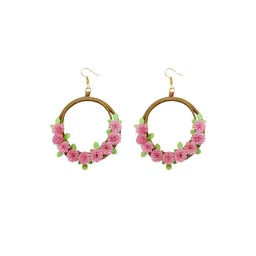 Designers Collection Women Pink Earrings-picture-21