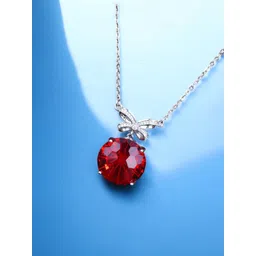 Designs & You Silver-Plated Circular Pendants with Chains-picture-28