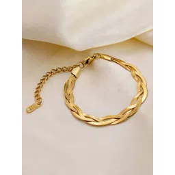 Designs & You Women Gold-Plated Wraparound Bracelet-picture-35