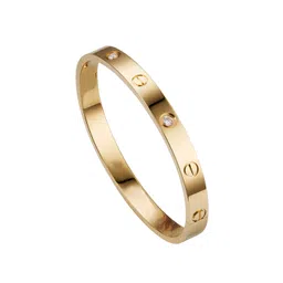 Designs By Jewels Galaxy Women Gold-Toned American Diamond Gold-Plated Kada Bracelet-picture-36