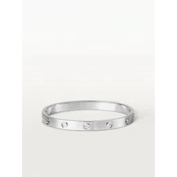 Designs By Jewels Galaxy Women Silver-Toned Brass Silver-Plated Bangle-Style Bracelet-picture-18