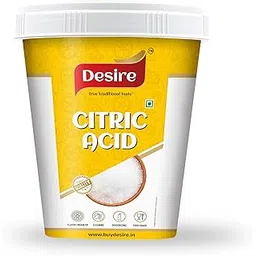 Desire Pure Citric Acid Crystals 900 Grams (100% Pure Citric Acid Powder for Cleaning - Food Grade, Nimbu Sat - Multiple Uses for Home and Kitchen - Natural Preservative and Flavoring Agent)-image-6