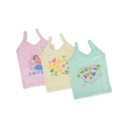 DESNUDA Kids Pack of 3 Printed Tank Vests-picture-51