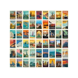 DESSINE ART Multicoloured Paper Other Wall Photographs-image-37