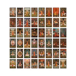 DESSINE ART Multicoloured Paper Religious Wall Paintings-image-28