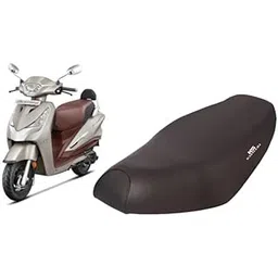 Destini 125 Scooter Seat Cover Protect from Rust and Dust, PU Leather Waterproof Durable Seat Cover (Black)-picture-26