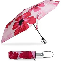 destinio Umbrella for Women -3 Fold, UV Coated, Auto Open Close- Printed Design Umberallas for Ladies, Girls and Men-picture-42