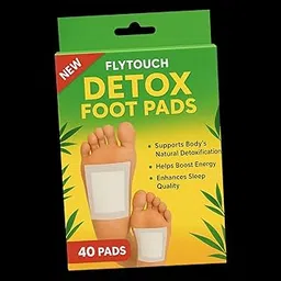 Detox Foot Pads – 40 Adhesive Herbal Patches for Relaxation, Stress Relief and Night Cleansing for Body and Mind Wellness-image-10