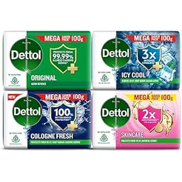 Dettol All-in-One soap pack with cooling freshness, odour and germ protection (4 x 100 g)-picture-39