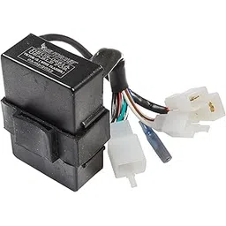 Deutsche Black High Quality Replacement CDI (6+2+2 pin + 1 terminal wire) Unit Fit For TVS Victor GL (With Flasher)-picture-12