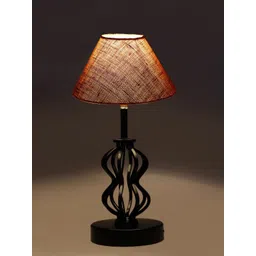 Devansh Beige & Black Solid Table Lamps-picture-34