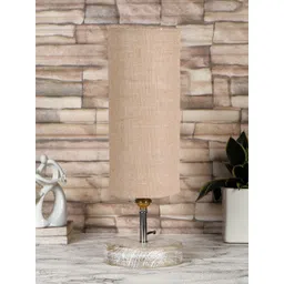 Devansh Beige Cylindrical Table Lamp-picture-31