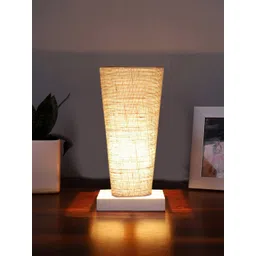 Devansh Beige Jute & Wood Table Lamps-image-19