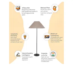 Devansh Beige Jute Frustum FloorLamp-picture-44