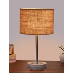 Devansh Beige Wood Abstract Shaped Table Lamp-image-12