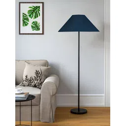 Devansh Blue Jute Floor Lamp With Coolie Shade-picture-33
